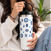 Midnight Nazar Tumbler – Evil Eye Insulated Travel Mug (Black Edition)