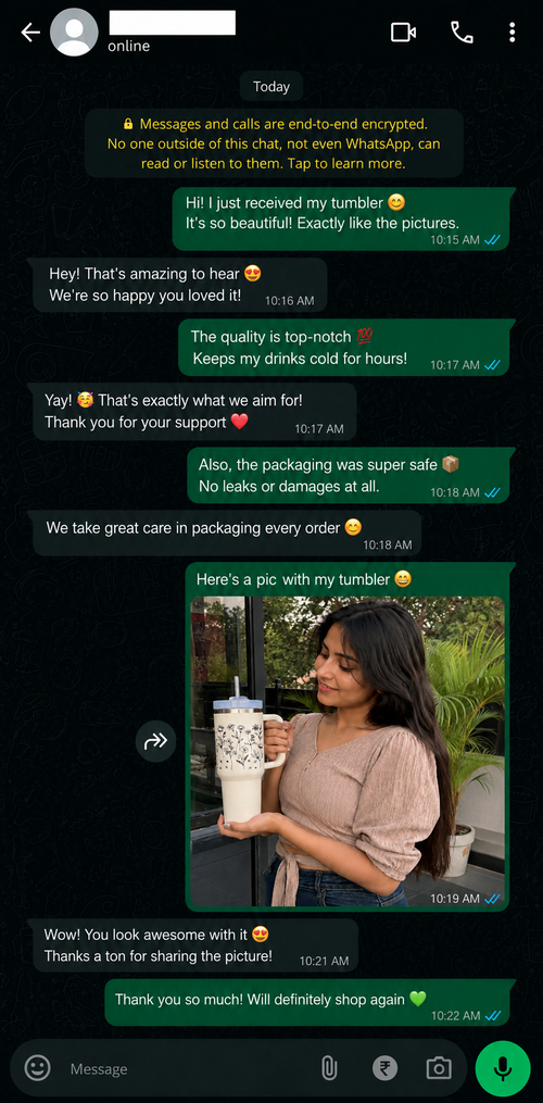 Customer feedback