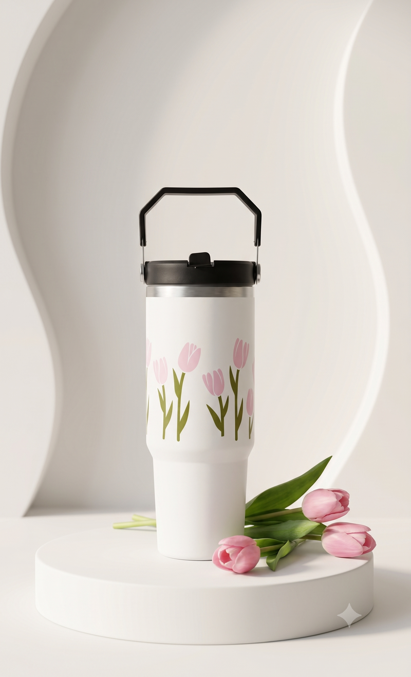Blush Tulip Tumbler