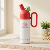 Kawaii Cartoon Insulated Water Bottle with Handle