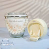 Pearl Blossom Glass Tumbler with Handle & Straw Lid | Aesthetic Coffee Cup for Girls