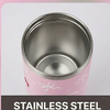 Pink Bow Aesthetic Travel Tumbler