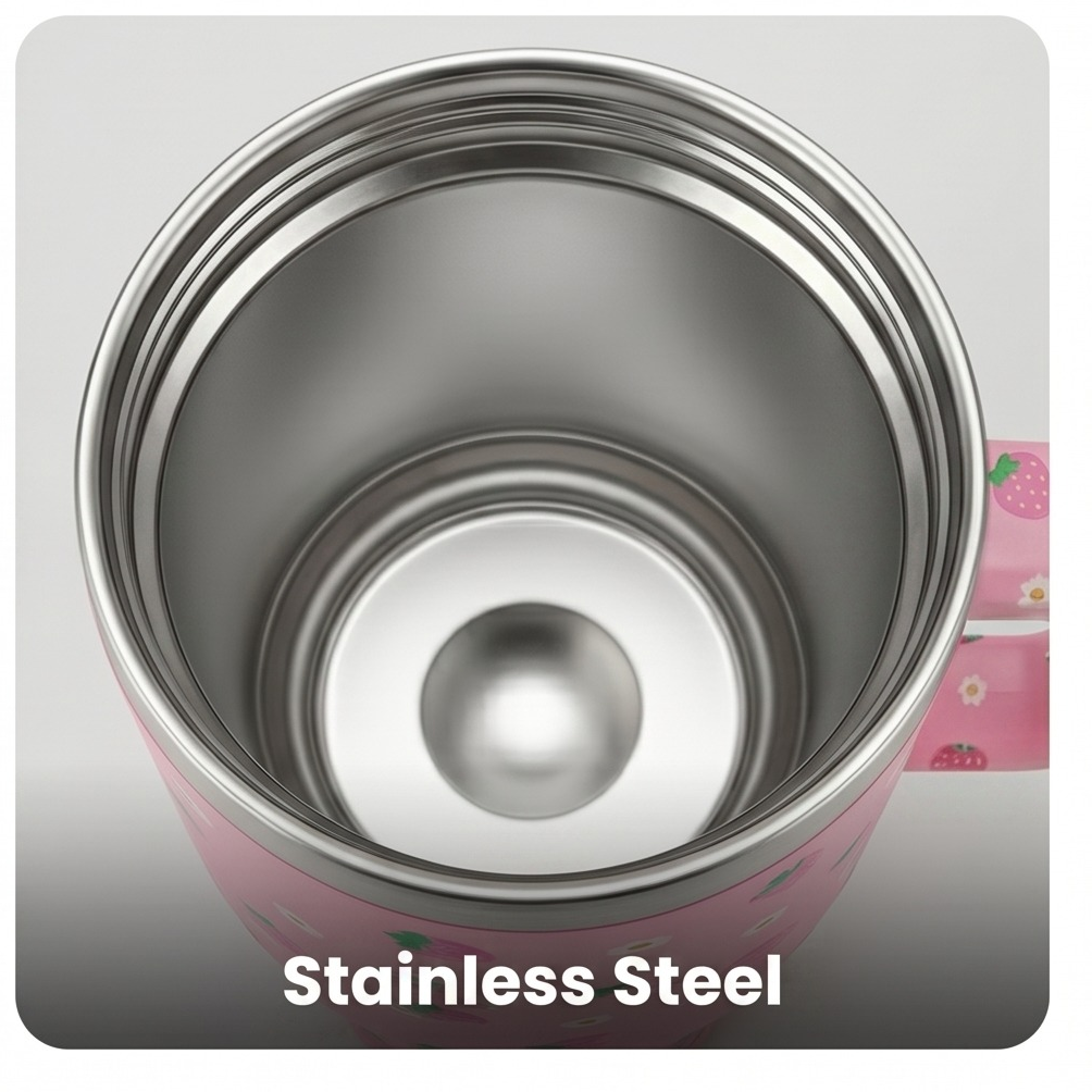 Strawberry Dream Stainless Steel Tumbler