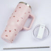 Minimal Cherry Coquette Travel Tumbler