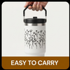 Minimalist Wildflower Travel Tumbler